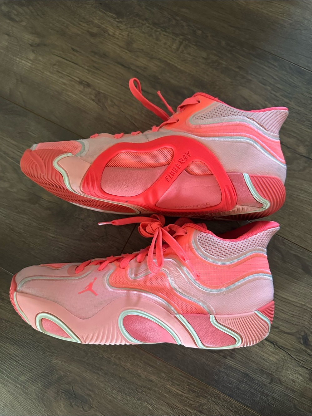 Jordan Tatum 3 'Blender' Pink Women's Sneakers - Picture 3 of 4
